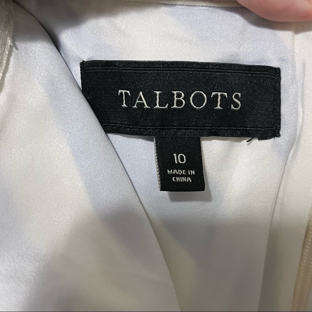 Talbots A-Line Chevron Skirt - Picture 5 of 6